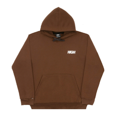 Moletom Canguru High Company Cards Brown