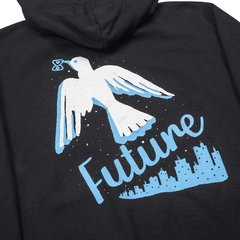Moletom Skate Future Peace Preto