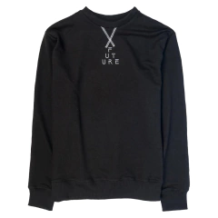 Moletom Careca Skate Future Contour Preto  