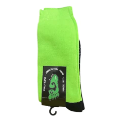 Meia Gnarly Foot Pé Verde