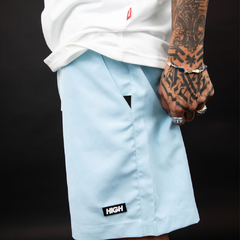 Short High Colored "Sky Blue"