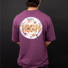Camiseta High Spaghetti Tee "Wine"