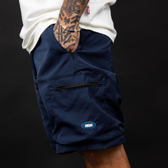 Short High Essential "Azul"