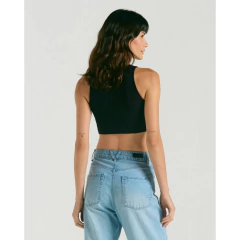 Regata Cropped Volcom Basic Stone Feminina