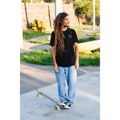 Calça Skate Improve Gorilla Jeans Azul