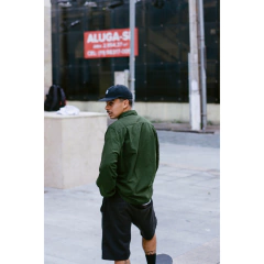 Jaqueta Corta Vento skate Improve Coach Shirt Verde