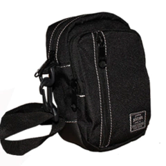 Shoulder Bag Narina Skate Preta Linhas