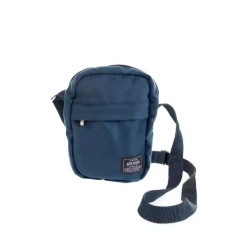 Shoulder Bag Narina Skate Veludo "Azul Petroleo"