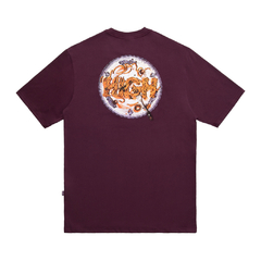 Camiseta High Spaghetti Tee "Wine"