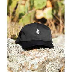 Boné Dad Hat aba curva Volcom Mini Mark "Preto"