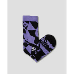 Meia Volcom Shred Stone “Roxa”