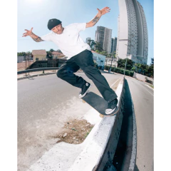 Calça importada Volcom Frickin Skate Chino "Preta Black" Biano