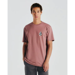 Camiseta Volcom Iconic "Bordô"