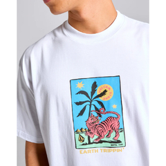 Camiseta Volcom Comfort Tarot Tiger "Branca"