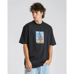 Camiseta Volcom Comfort Tarot Tiger "Preta"