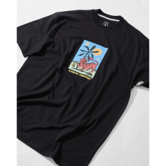 Camiseta Volcom Comfort Tarot Tiger "Preta"