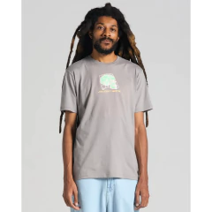 Camiseta Volcom Mindoor Eco True "Cinza"