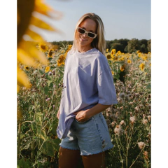 Camiseta Volcom Frame "Lilás"