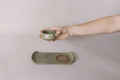 Conjunto Café UH Verde - comprar online