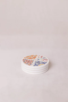 Conjunto com 04 Porta Copos Sintra - comprar online