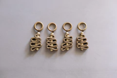 Dupla de Porta Guardanapo Xmas Golden - comprar online