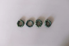 Dupla de Porta Guardanapo Palha Trançada Verde - Unique Home ® | Tableware e Decoração