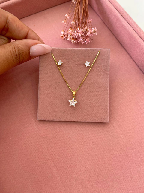 Conjunto Ponto de Luz Estrela