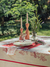 MANTEL HONGOS DEL BOSQUE - (con bies terracota) - tonariberahome