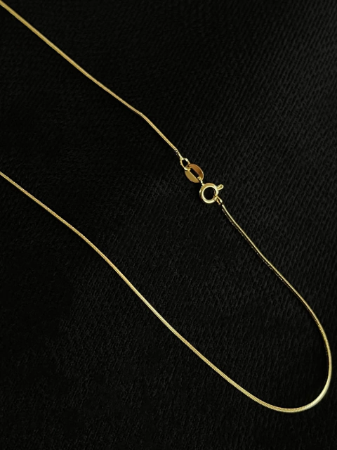 Corrente Rabo de Rato fecho argola 1mm - 5g - comprar online