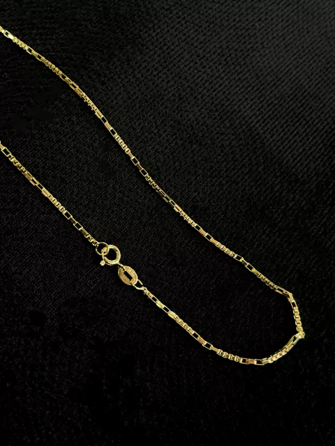 Corrente Veneziana Curta 4x4 fecho argola 1,5mm - 4g - comprar online