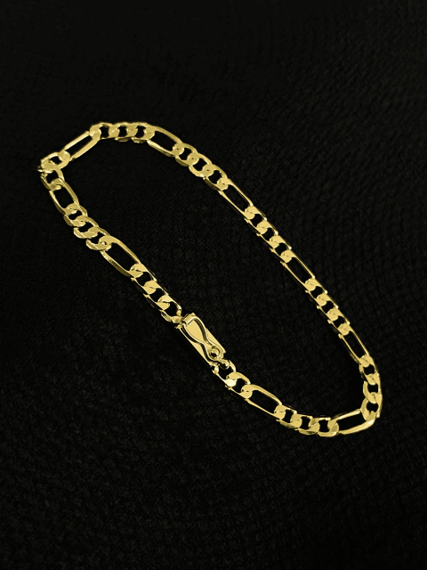 Pulseira 3x1 fecho gaveta com trava 4,5mm - 5g - comprar online