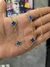 Imagem do Kit Corrente + Pulseira Trevo Azul 2mm