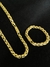 Kit Corrente + Pulseira Friso S 8mm
