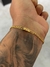 Pulseira Grumet Dupla fecho gaveta com trava - 3mm - 5g - - Magnata 18k Joias
