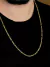 Corrente 3X1 fecho gaveta com trava 2mm - 6,5g - Magnata 18k Joias