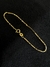 Pulseira Veneziana Curta 4x4 fecho argola 1,5mm - 1,5g - 21cm