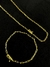Kit Corrente + Pulseira Cadeado Alongado 2mm na internet