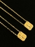 Escapulário Veneziana Cubinho Jesus e Cruz 1,5mm - 6g - 60cm - comprar online