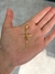 Pingente Cruz Fio Trançado - 2g - 2,4x4,5cm - Magnata 18k Joias