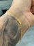 Pulseira Grumet fecho gaveta com trava - 2,5mm - 2,5g - Magnata 18k Joias