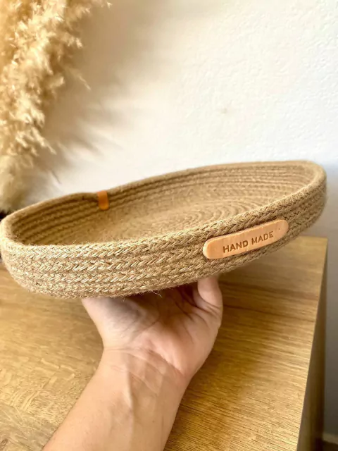 Centro de mesa de Yute