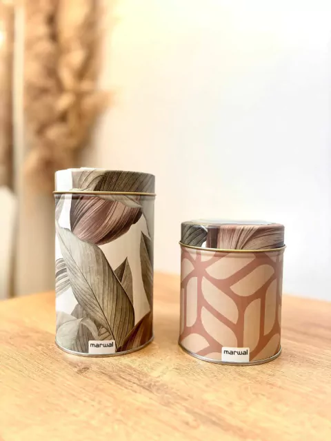 Set de latas | Hojas