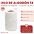Hilo de Algodón T4 - Bobina - CandyCraft Souvenirs en Once