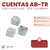 Cuentas AB-TR Cubo con Angulos 12mm x 25gr - 28 unidades en internet