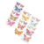 Mariposas Autoadhesivas Estampadas x 7 unidades