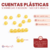 Cuentas Plasticas 6mm Veraniegas x500g - 4600 unidades - tienda online