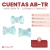 Cuentas AB-TR Moño Bow Tie 22x15mm x 5 unidades en internet