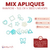 Mix de Apliques Rainbow x Bolson 500gr 3800 unidades en internet