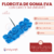 Florcitas de Goma Eva con cabo x 144 unidades