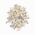 Letras Cubo 6x6mm Metalizadas 50u x 25gr - tienda online
